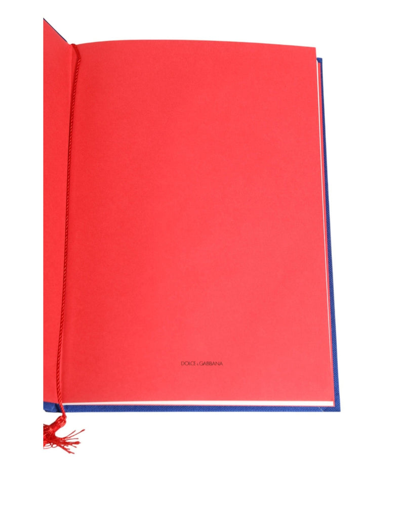 Dolce & Gabbana Multicolor Sicilian Carretto Print Journal Notebook Glam Steals