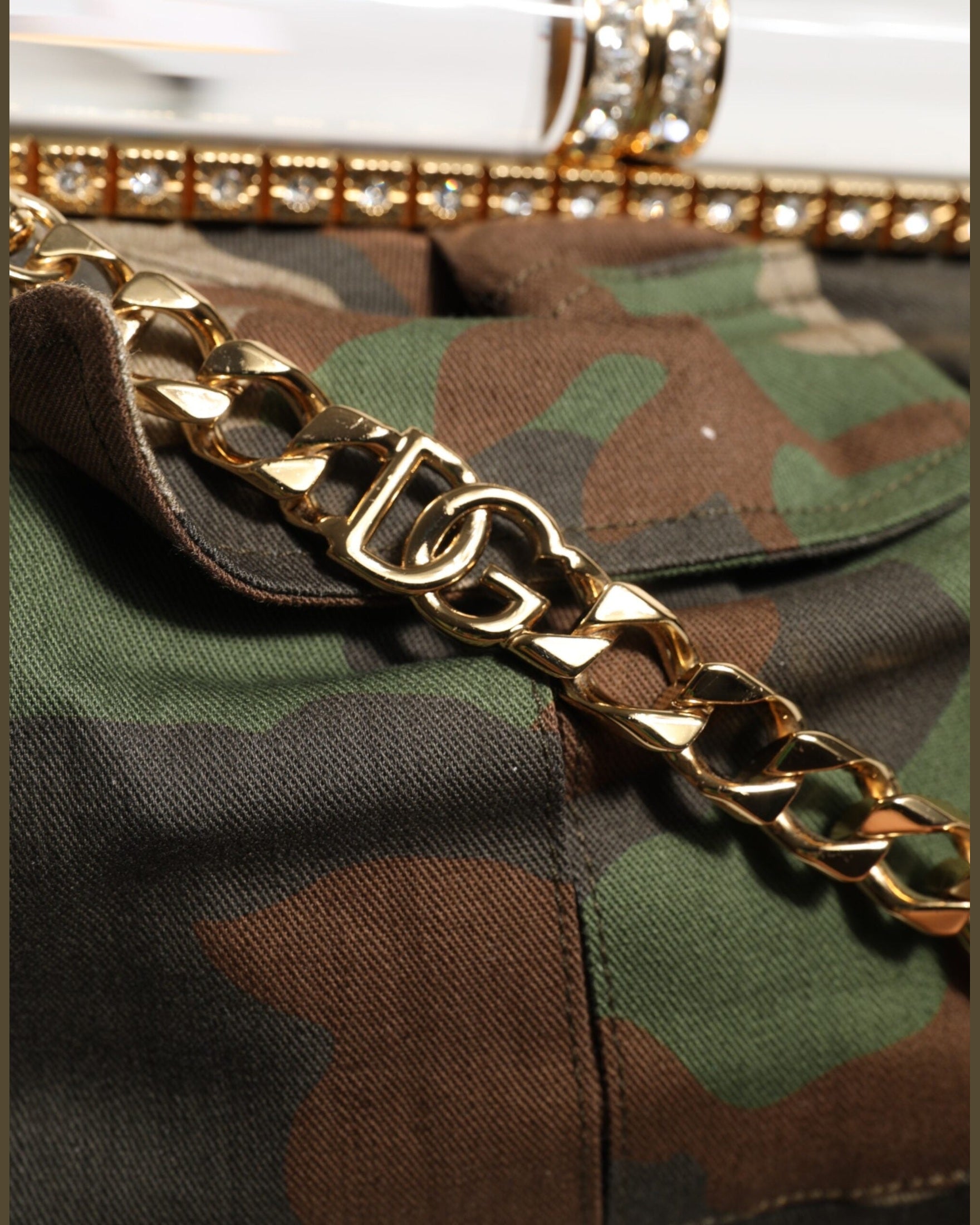 Dolce & Gabbana Multicolor Sicily Medium Camouflage Shoulder Strap Bag Glam Steals