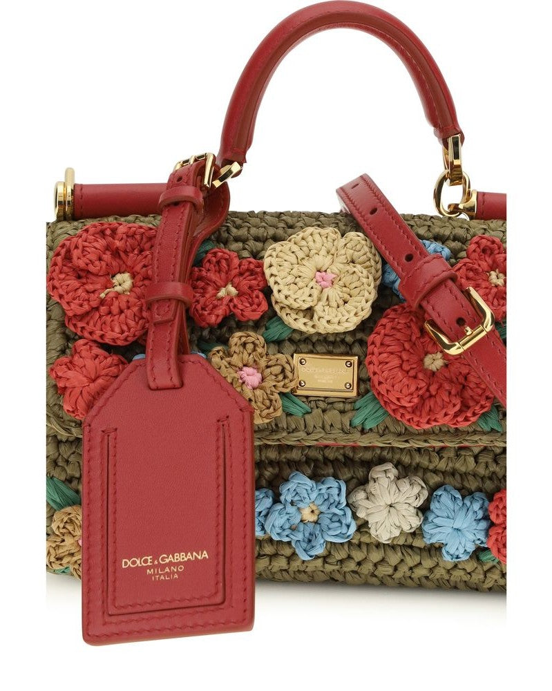 Dolce & Gabbana Multicolor Viscose Shoulder Bag 