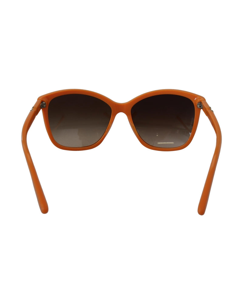 Dolce & Gabbana Orange Acetate Frame Round Sunglasses Glam Steals