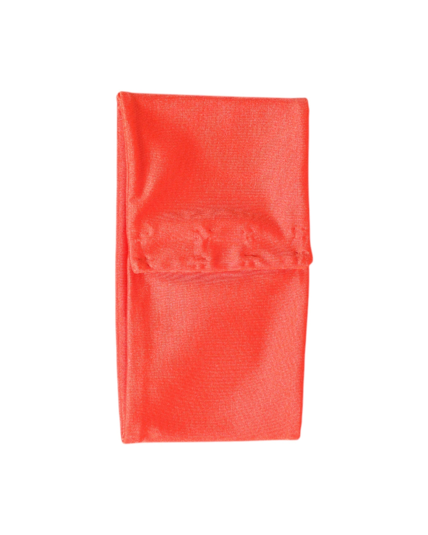 Dolce & Gabbana Orange Nylon Stretch Women Neck Warmer Scarf Glam Steals