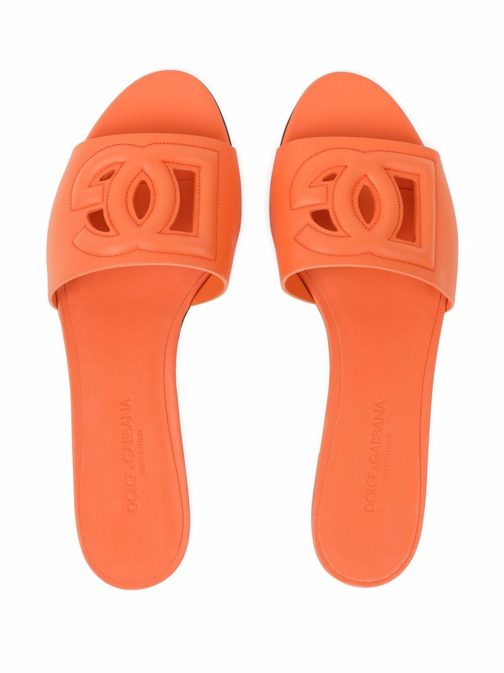 Dolce & Gabbana Orange Sandals Glam Steals