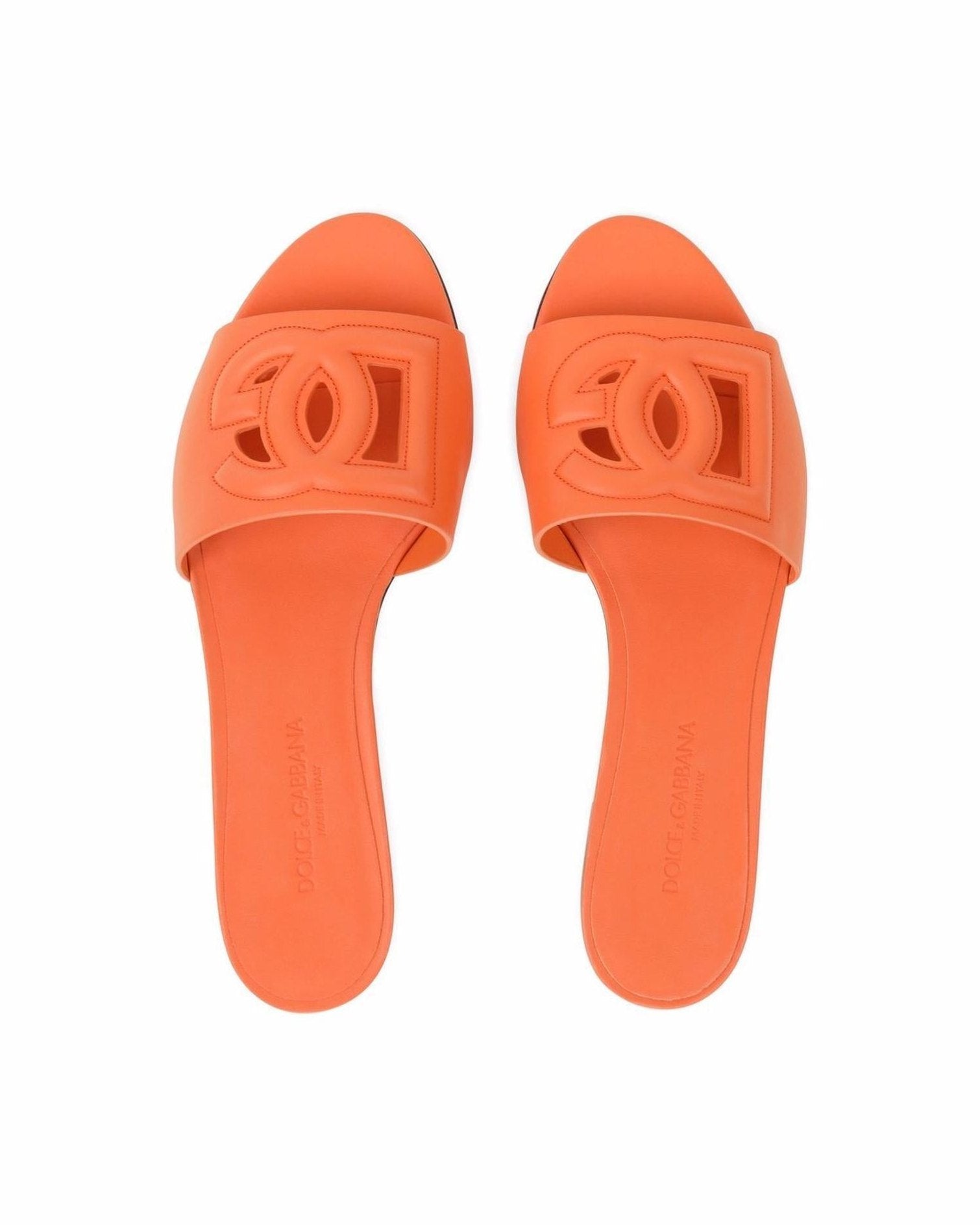 Dolce & Gabbana Orange Sandals Glam Steals