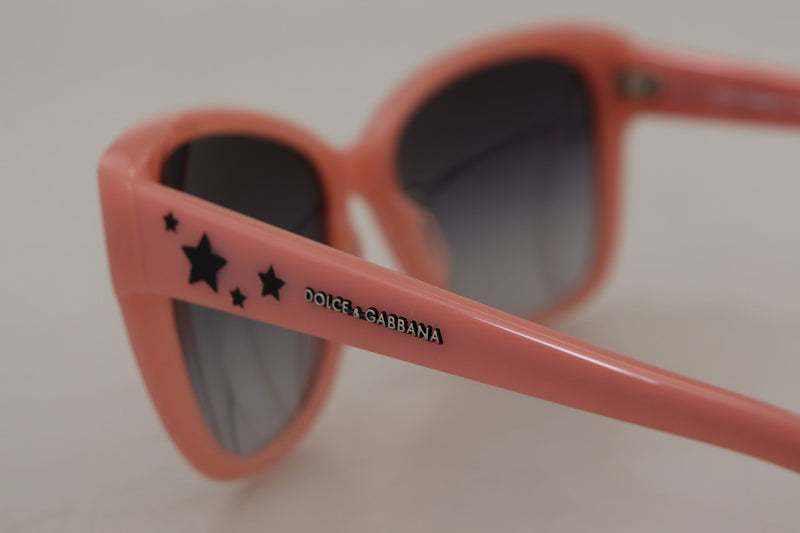 Dolce & Gabbana Pink Acetate Frame Stars Embellishment Sunglasses Glam Steals