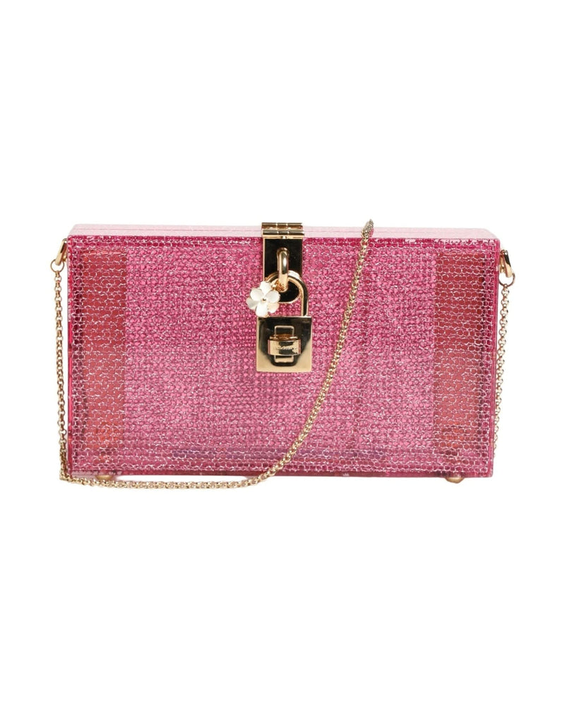 Dolce & Gabbana Pink Box Clutch Glam Steals