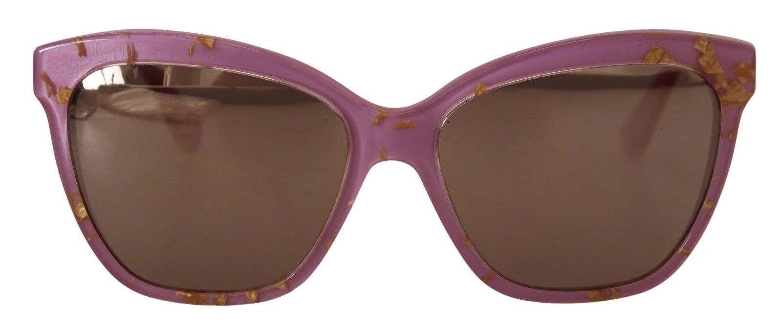 Dolce & Gabbana Pink Dg4251 Gold Full Rim Rectangle Frame Shades Glam Steals