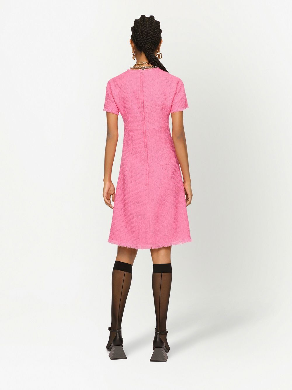 Dolce & Gabbana Pink Dress Glam Steals