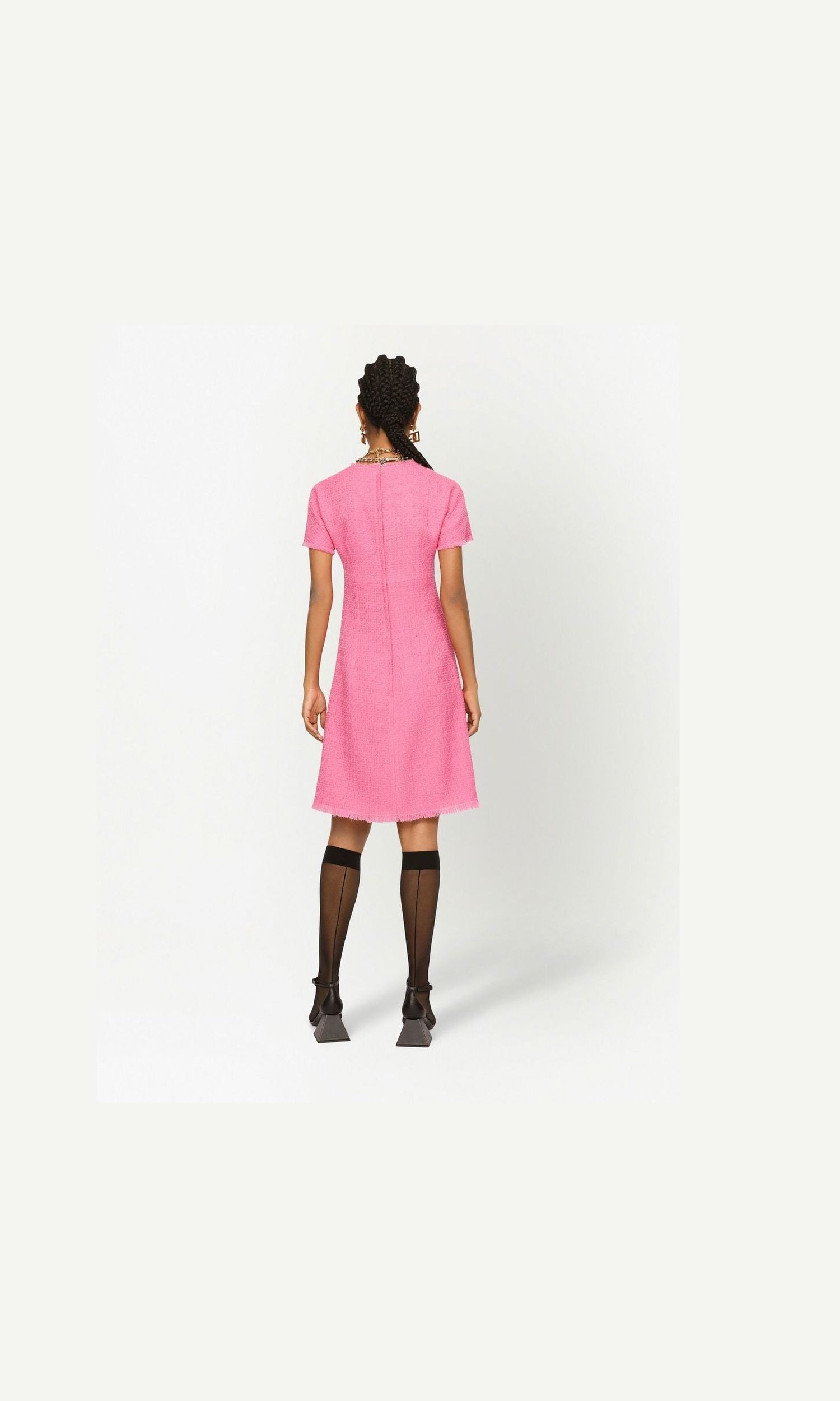Dolce & Gabbana Pink Dress Glam Steals