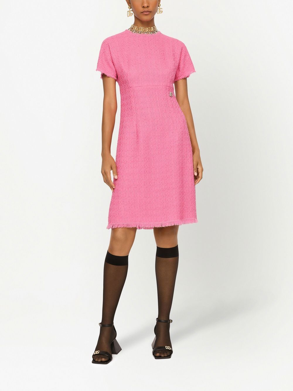 Dolce & Gabbana Pink Dress Glam Steals