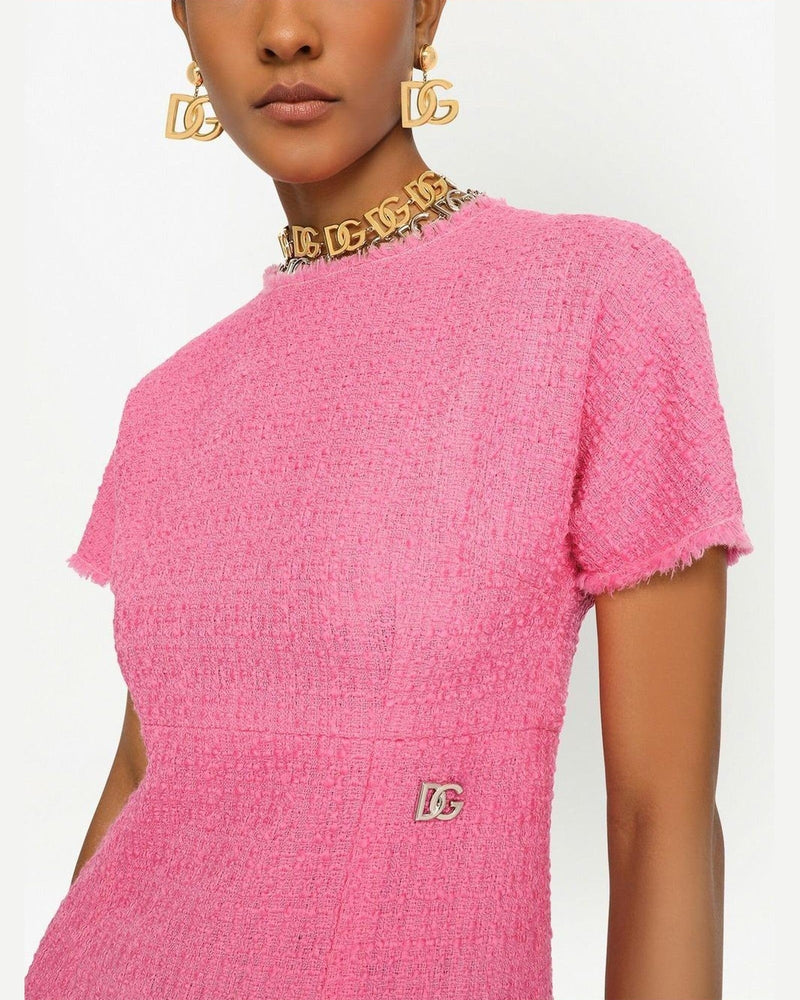Dolce & Gabbana Pink Dress Glam Steals