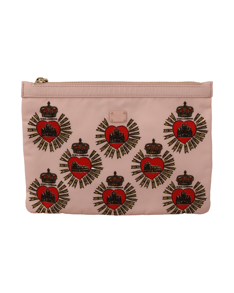 Dolce & Pink Gabbana Elegant Heart Clutch Wallet Glam Steals