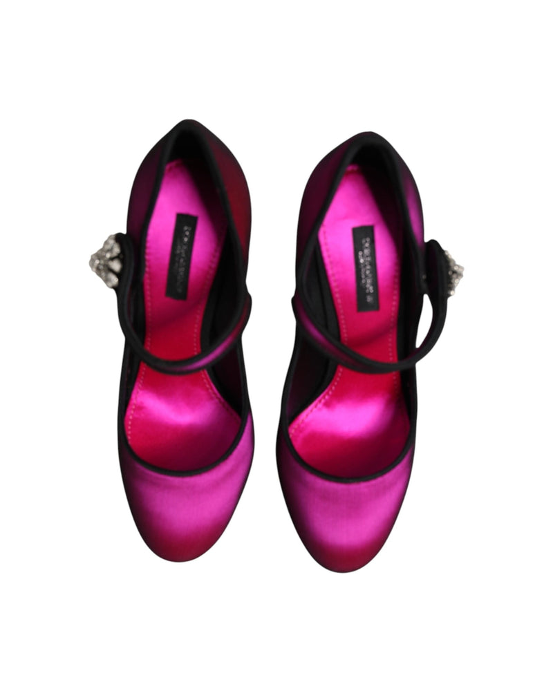 Dolce & Gabbana Pink Embellished High Heels Pumps Shoes Glam Steals
