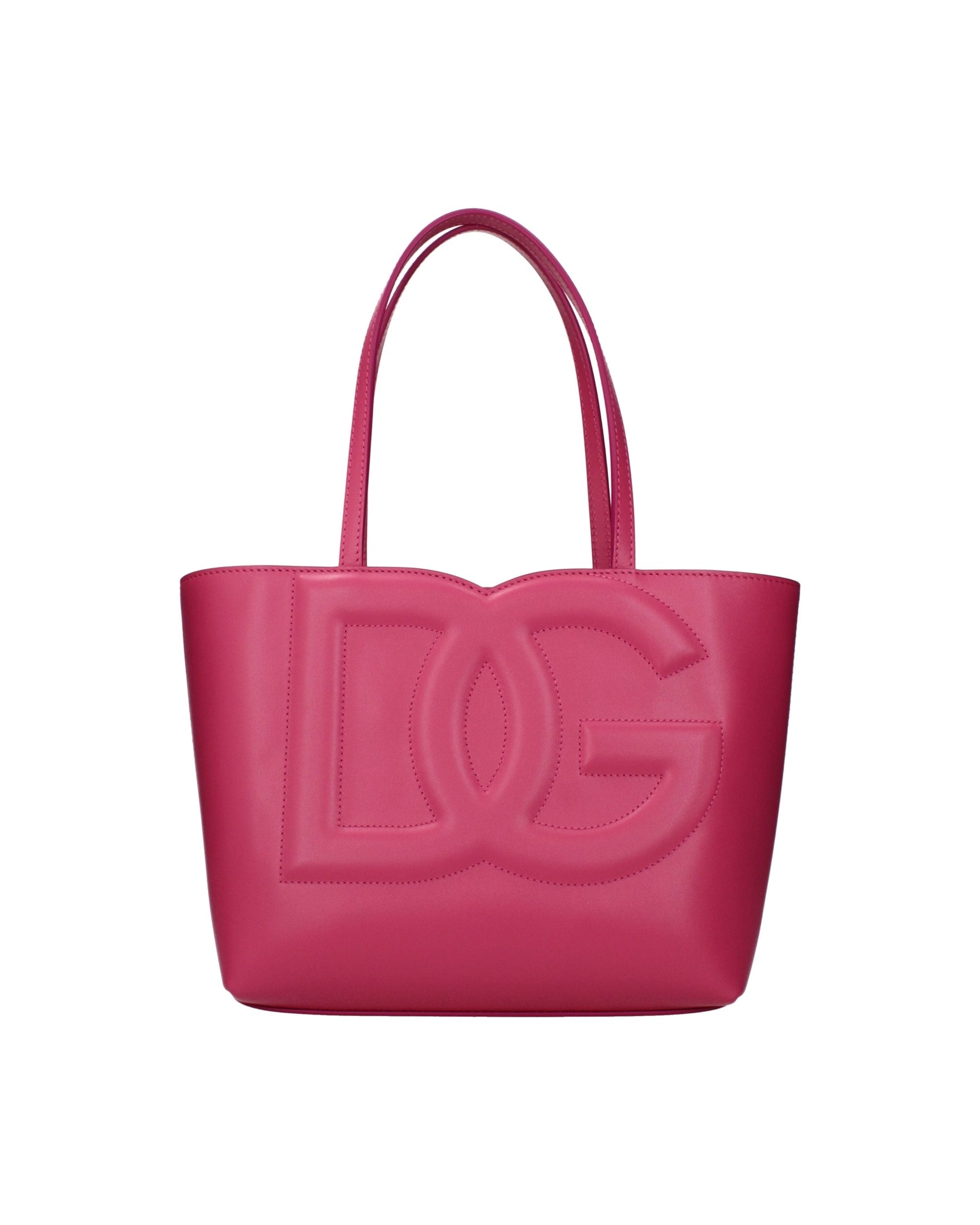 Dolce & Gabbana Pink Leather Handbag