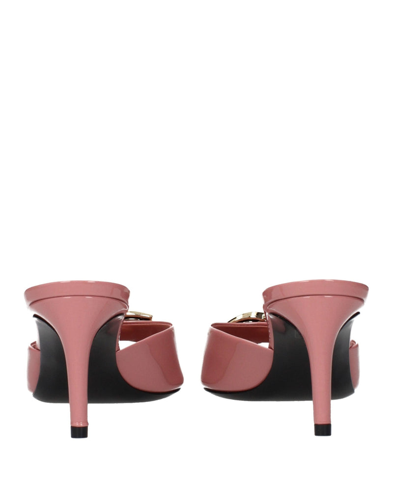 Dolce & Gabbana Pink Leather Stiletto Heel Glam Steals