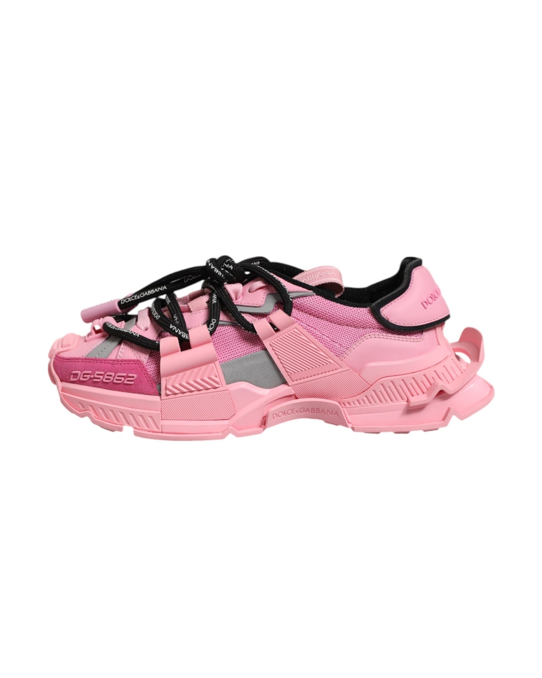 Dolce & Gabbana Pink Low Top Space Women Sneakers Shoes Glam Steals
