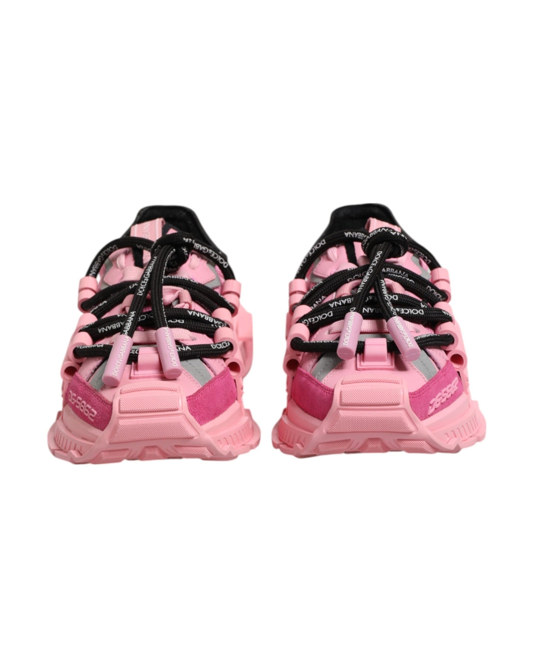 Dolce & Gabbana Pink Low Top Space Women Sneakers Shoes Glam Steals