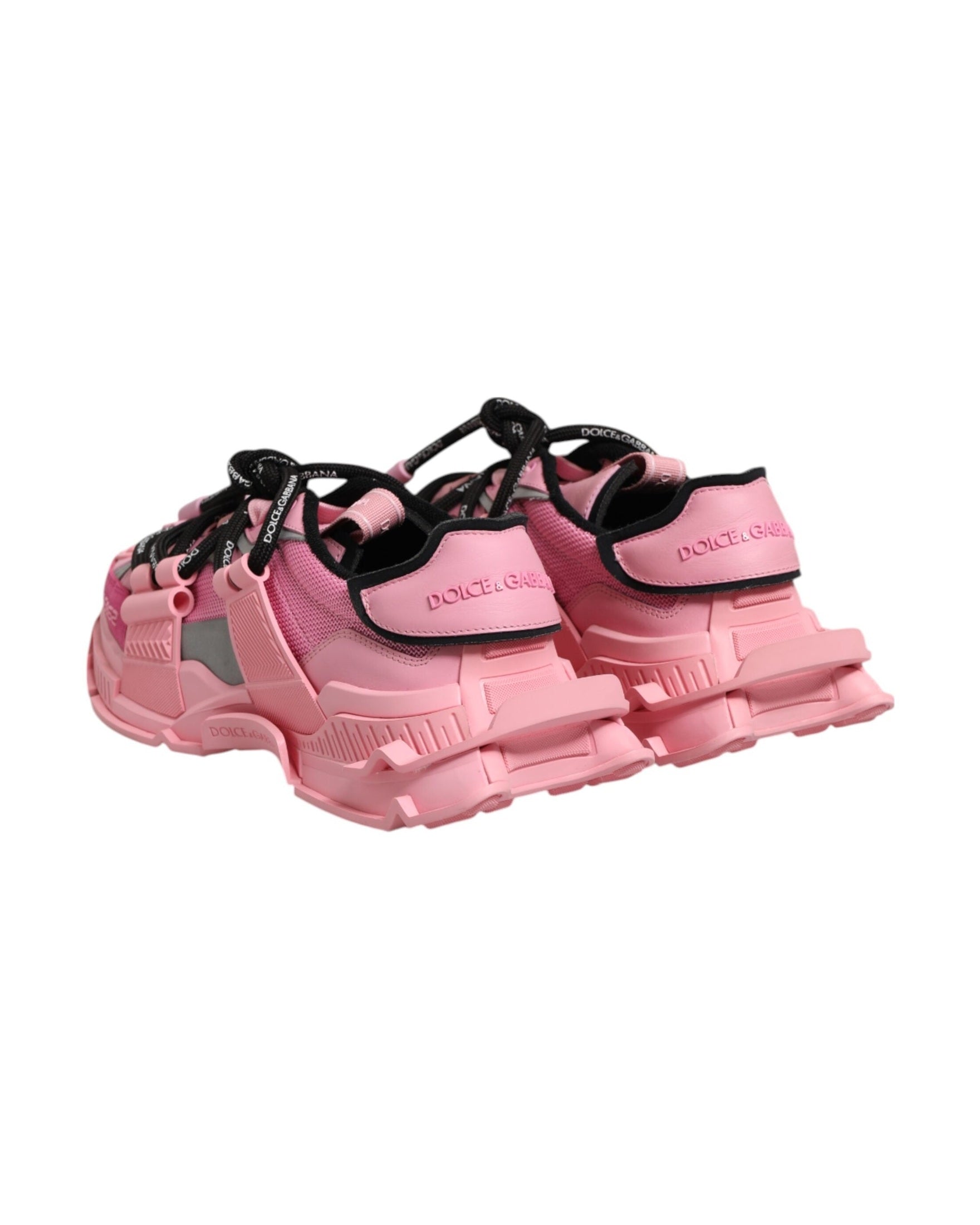 Dolce & Gabbana Pink Low Top Space Women Sneakers Shoes Glam Steals