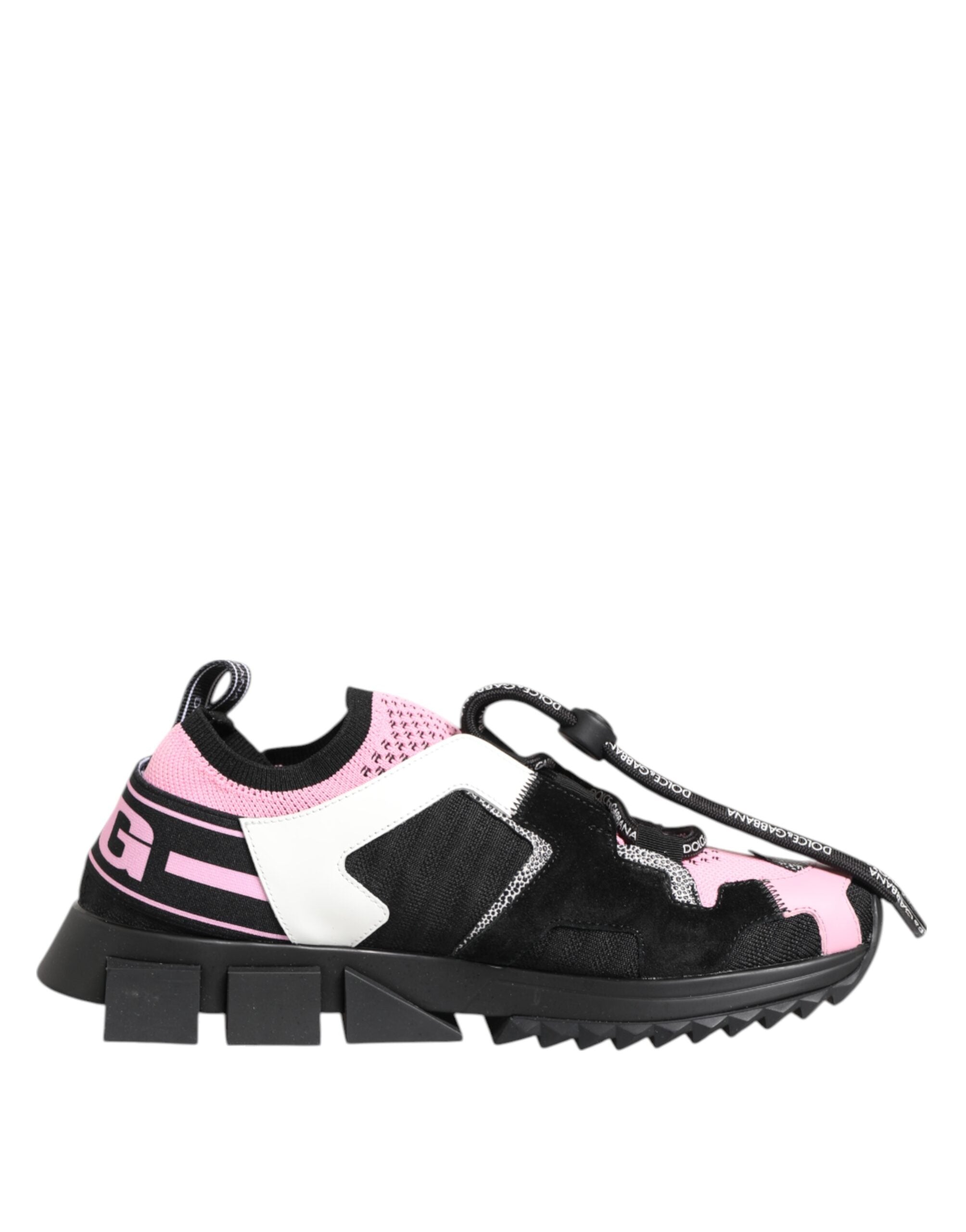 Dolce & Gabbana Pink Mesh Sorrento Trekking Sneakers Shoes Glam Steals