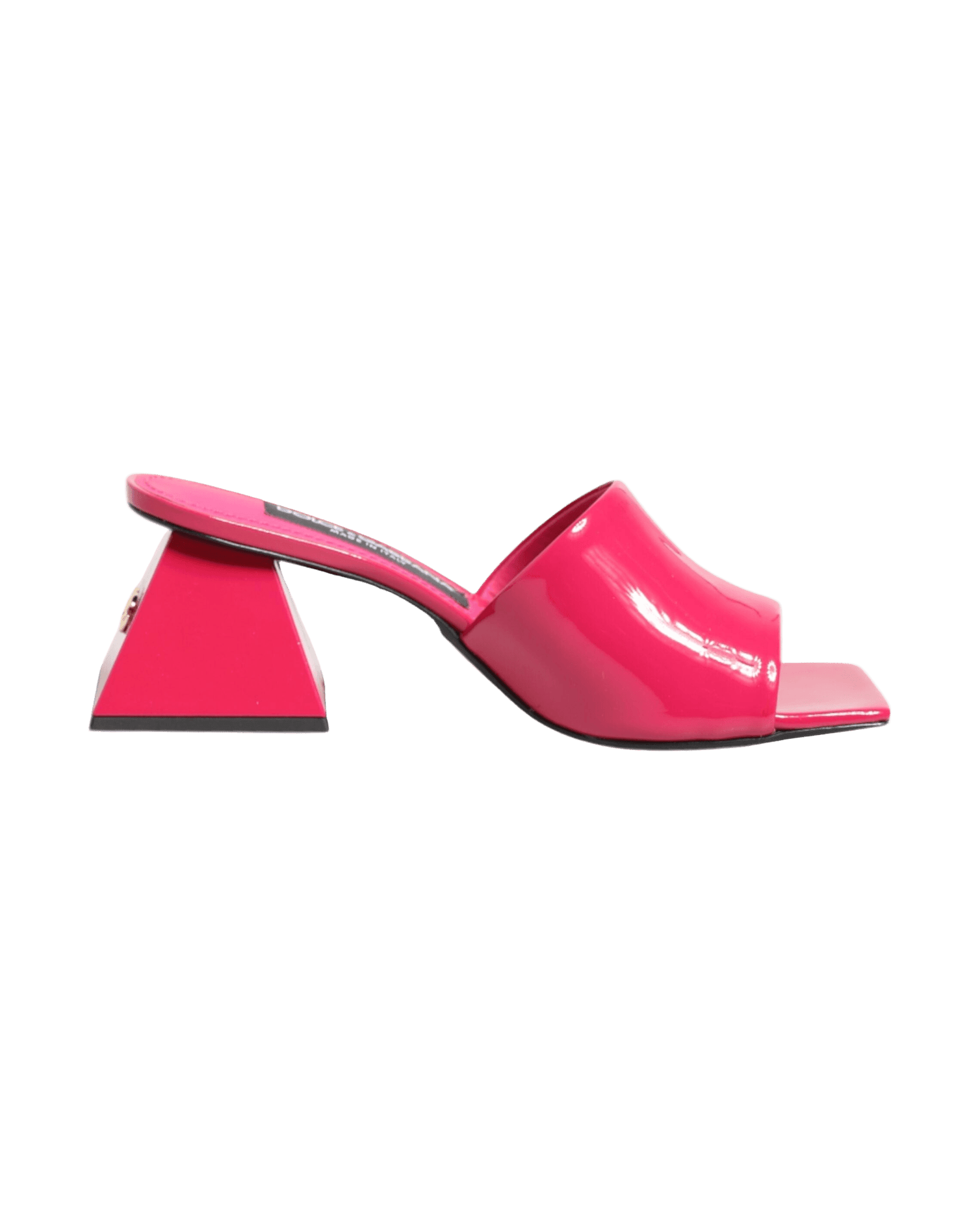 Dolce & Gabbana Pink Open Toe Block Heel Mules Sandals Shoes Glam Steals