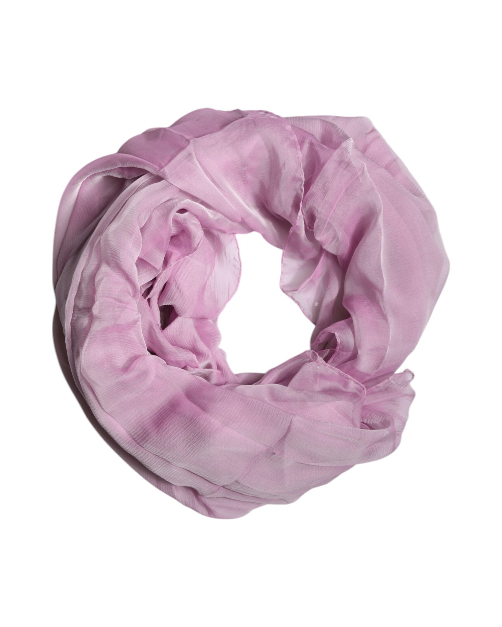 Dolce & Gabbana Pink Silk Rectangle Women Wrap Shawl Scarf Glam Steals