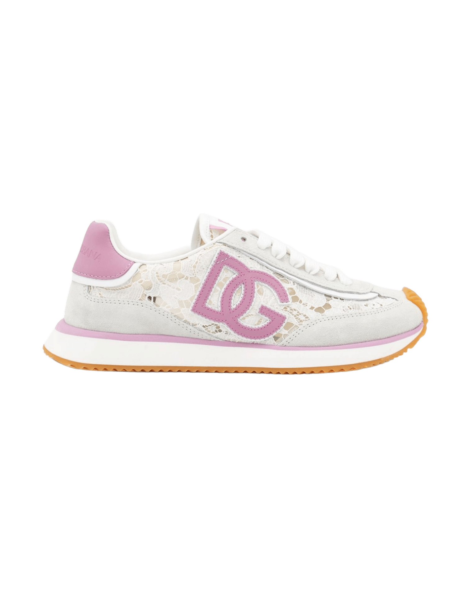 Dolce & Gabbana Pink Sneakers Glam Steals