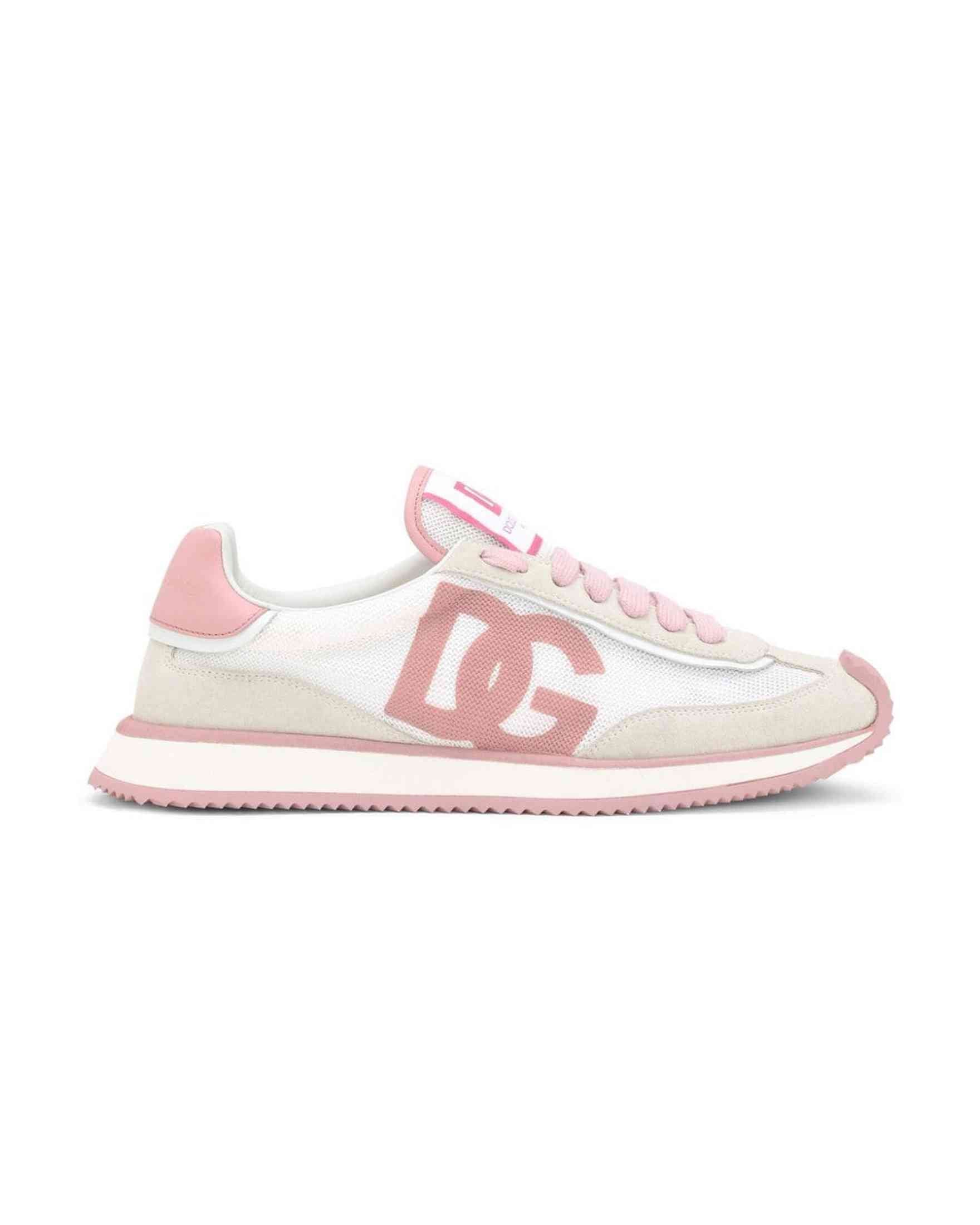 Dolce & Gabbana Pink Sneakers Glam Steals
