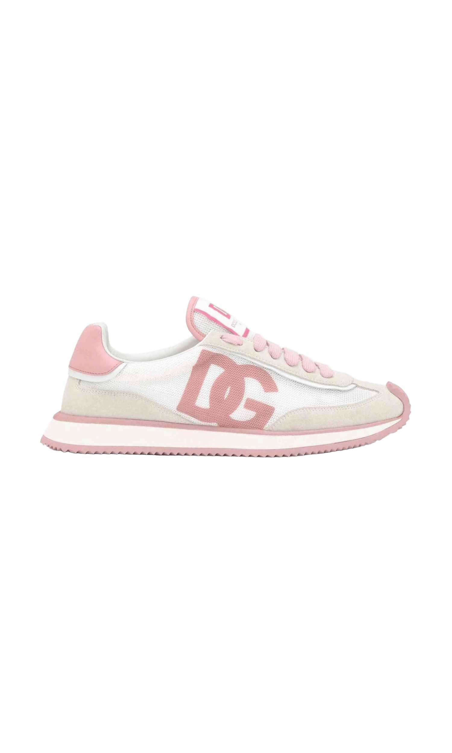 Dolce & Gabbana Pink Sneakers Glam Steals