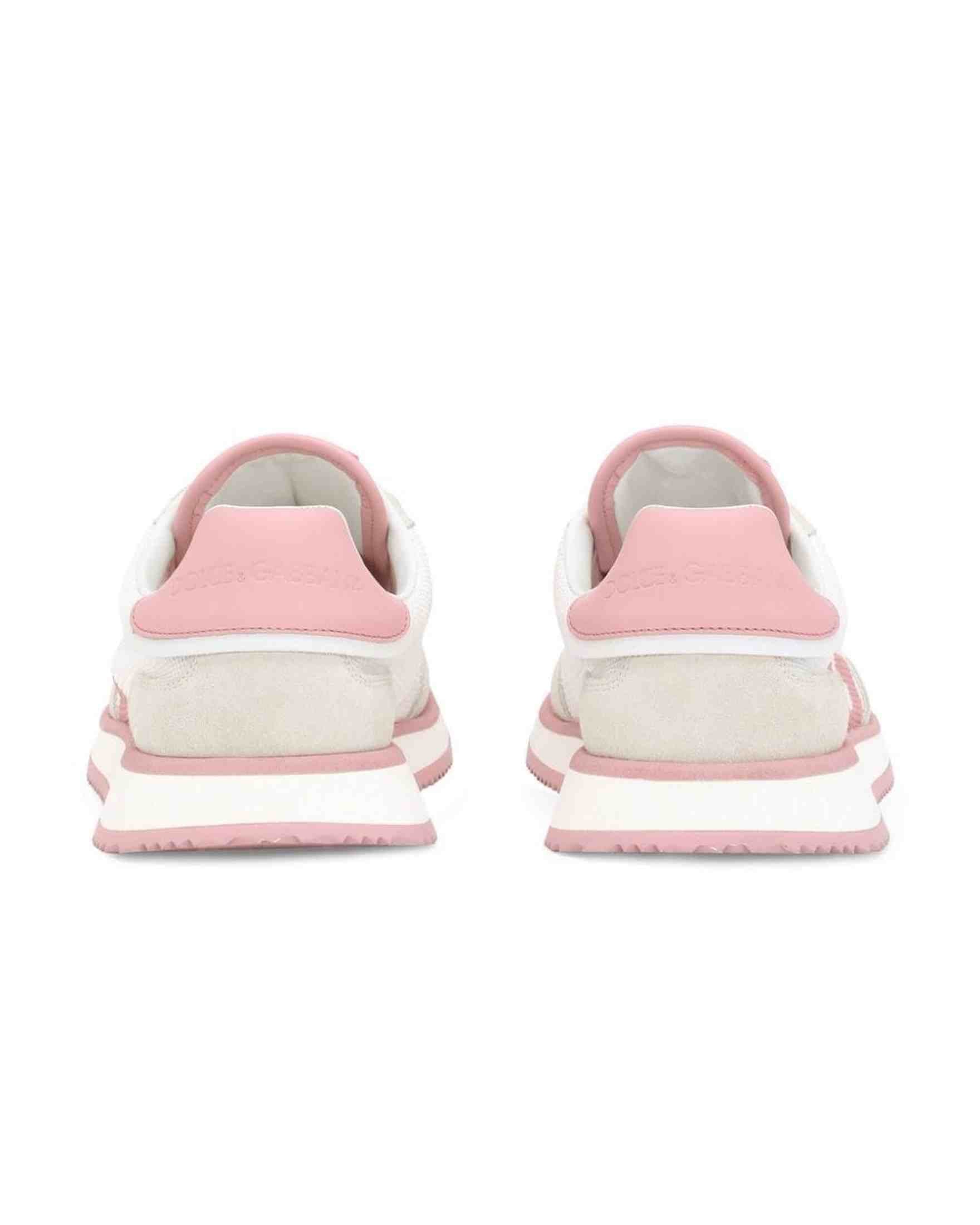 Dolce & Gabbana Pink Sneakers Glam Steals