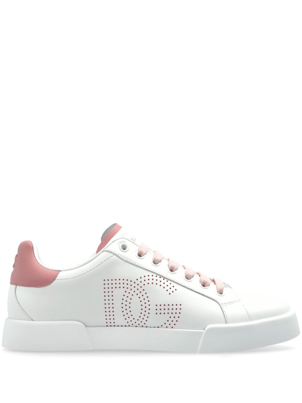 Dolce & Gabbana Pink Sneakers Glam Steals