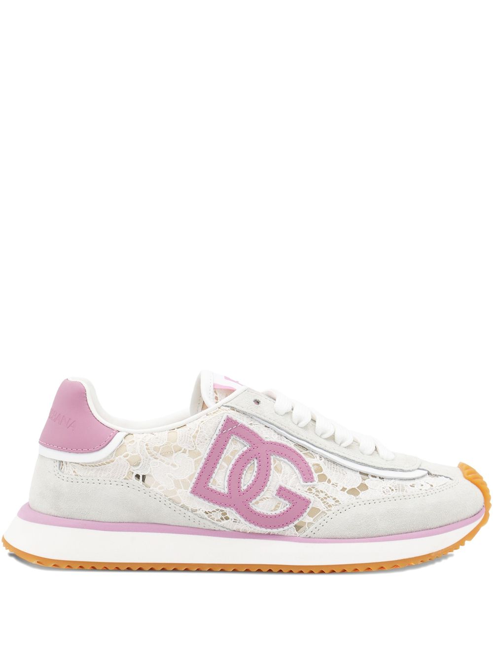 Dolce & Gabbana Pink Sneakers Glam Steals