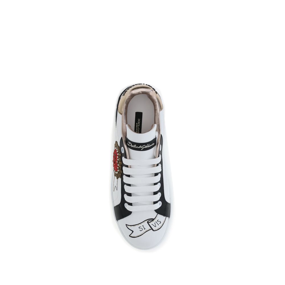 Dolce & Gabbana Portofino Sneakers Glam Steals