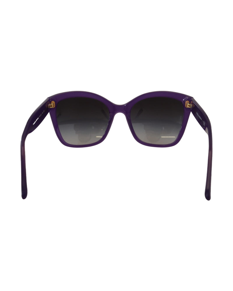 Dolce & Gabbana Purple Acetate Square Full Rim Dg4240 Sunglasses Glam Steals