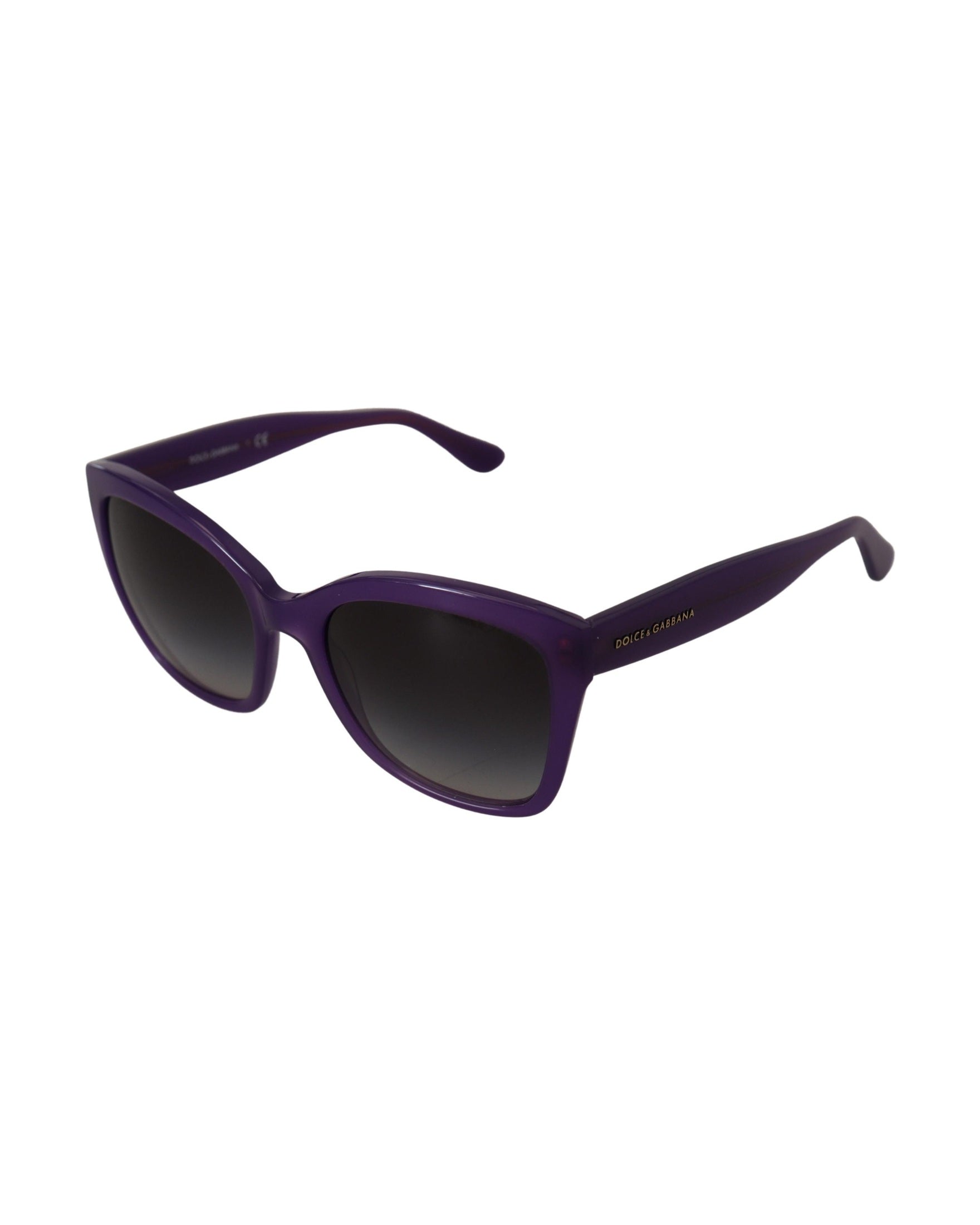 Dolce & Gabbana Purple Acetate Square Full Rim Dg4240 Sunglasses Glam Steals