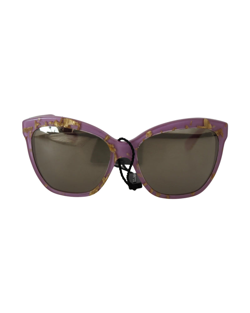Dolce & Gabbana Purple Acetate Sunglasses Glam Steals