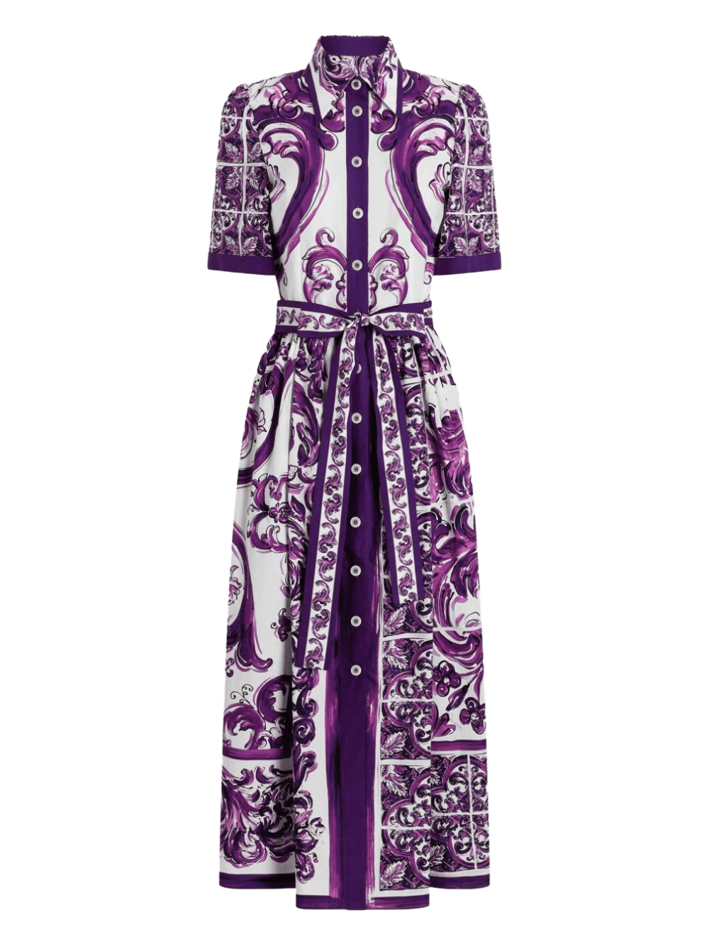 Dolce & Gabbana Purple Dress Glam Steals