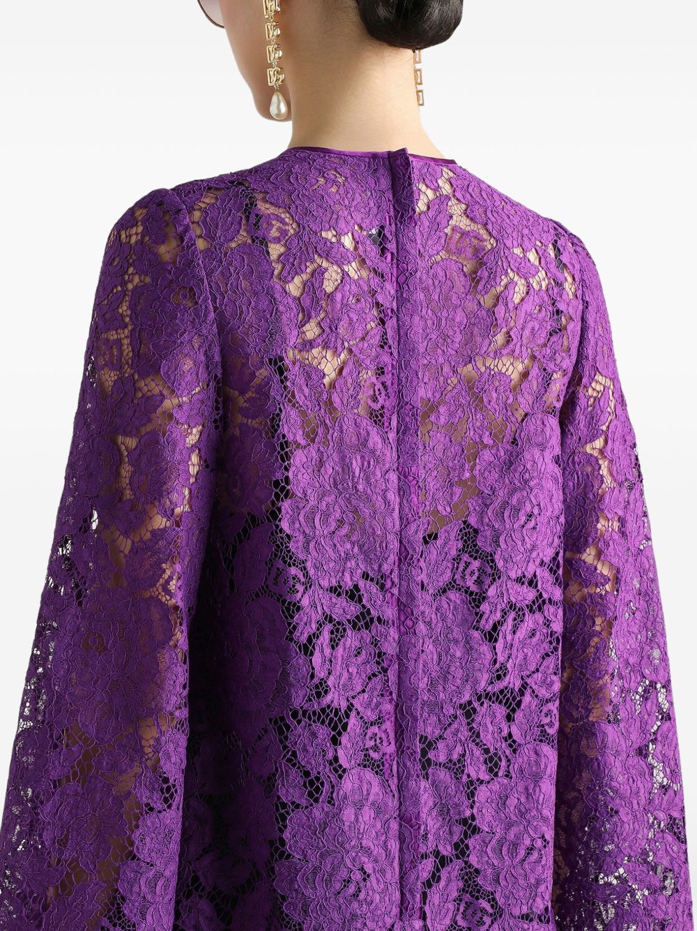 Dolce & Gabbana Purple Dress Glam Steals