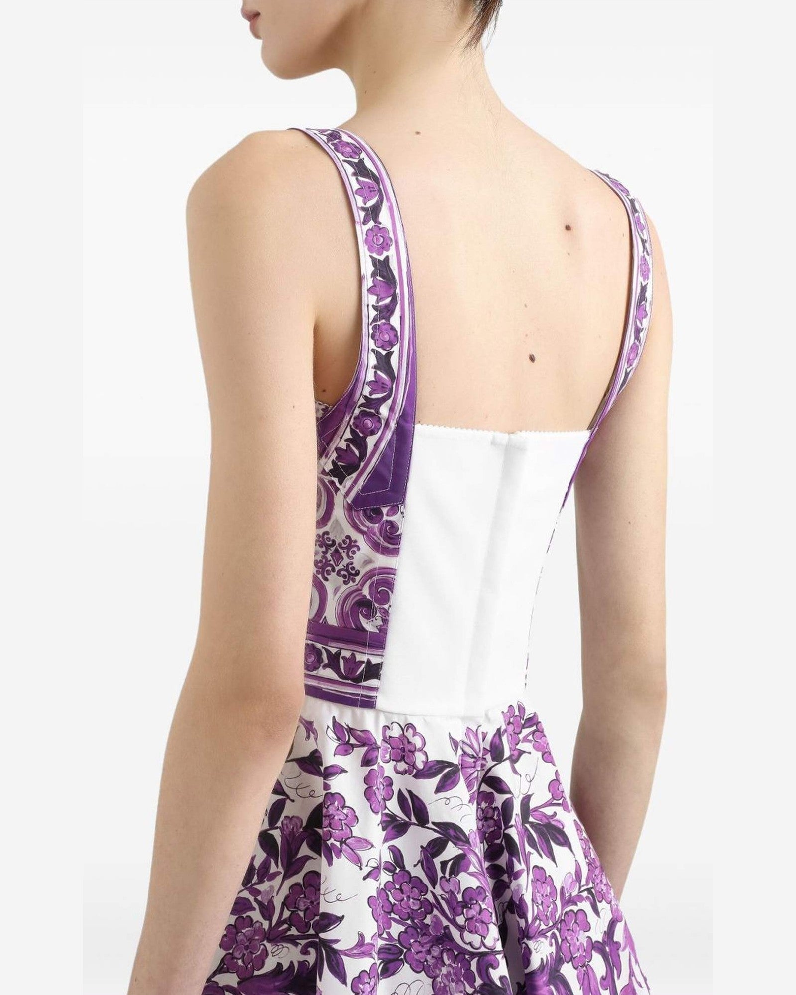 Dolce & Gabbana Purple Dress Glam Steals