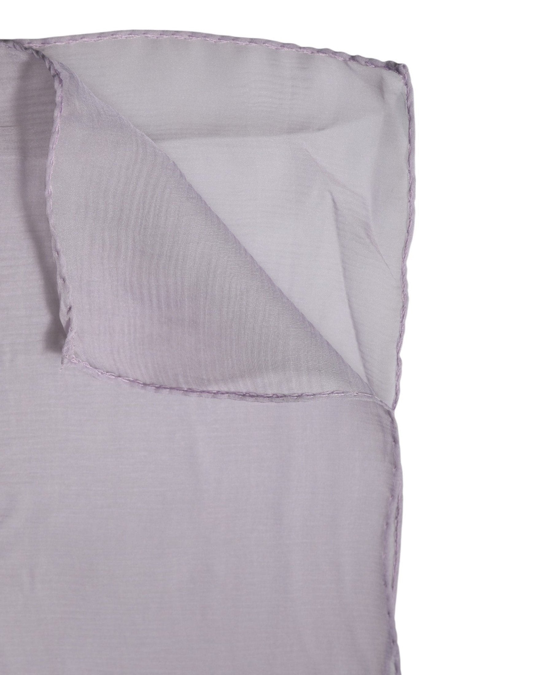 Dolce & Gabbana Purple Silk Rectangle Wrap Shawl Scarf Glam Steals
