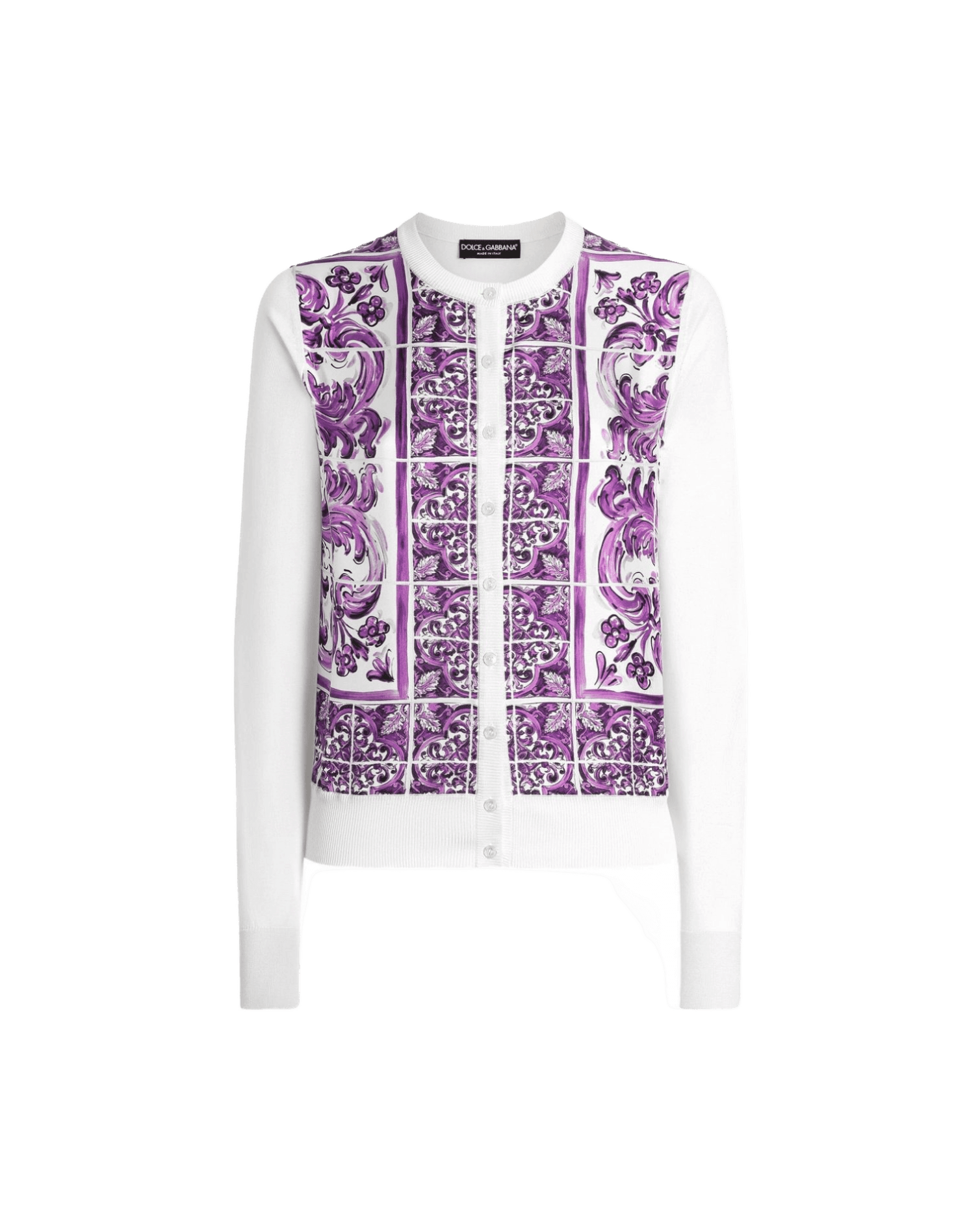 Dolce & Gabbana Purple Sweater Glam Steals