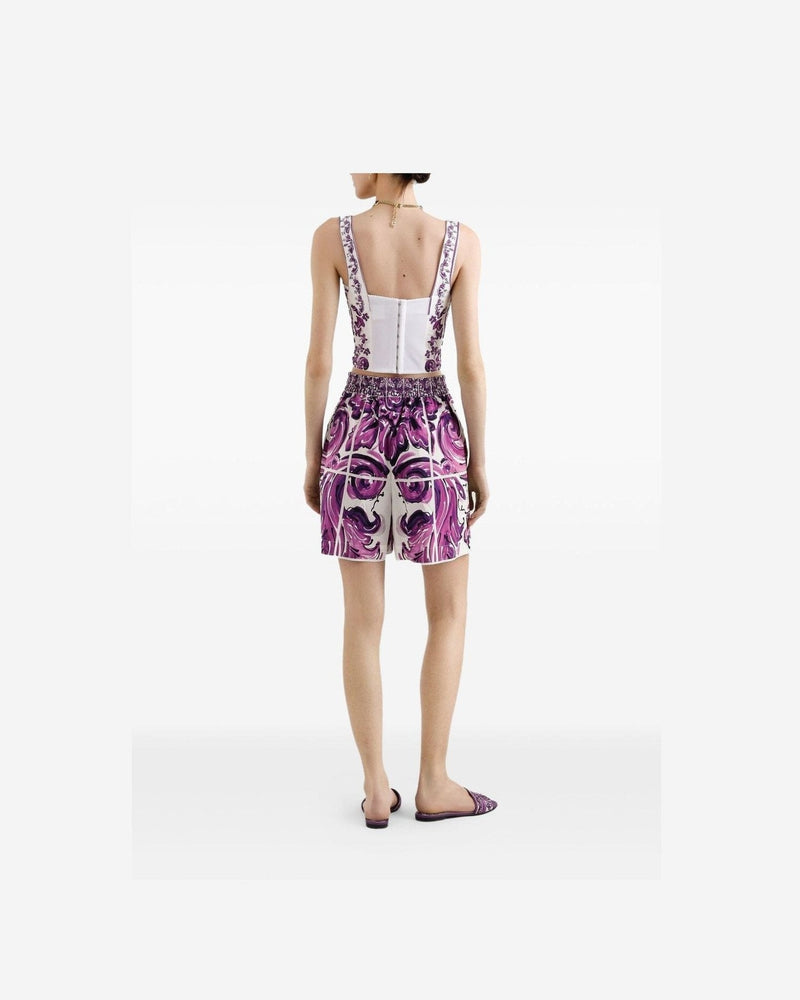 Dolce & Gabbana Purple Top Glam Steals