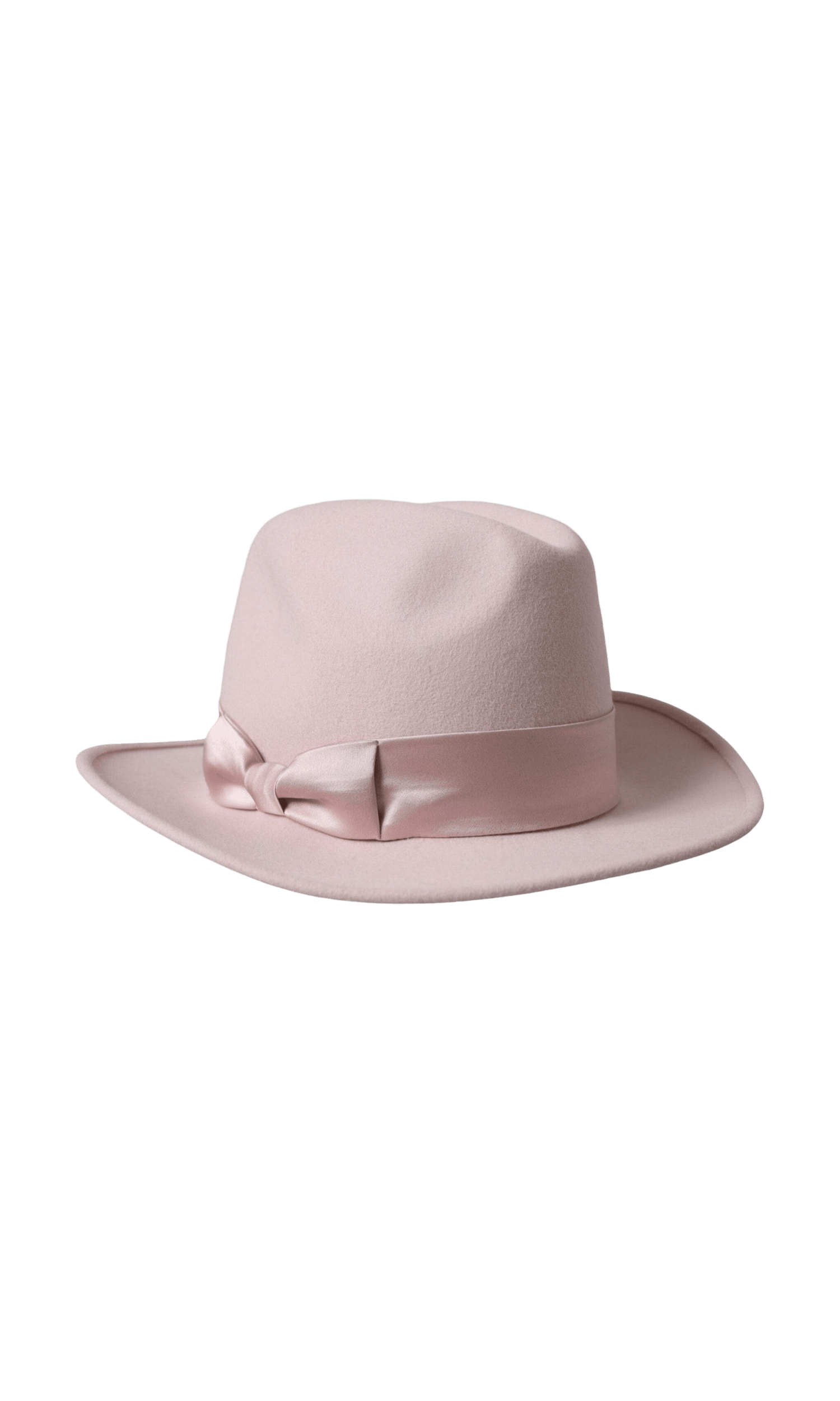 Dolce & Gabbana Rabbit Fedora Tril Women Pink Hat Glam Steals