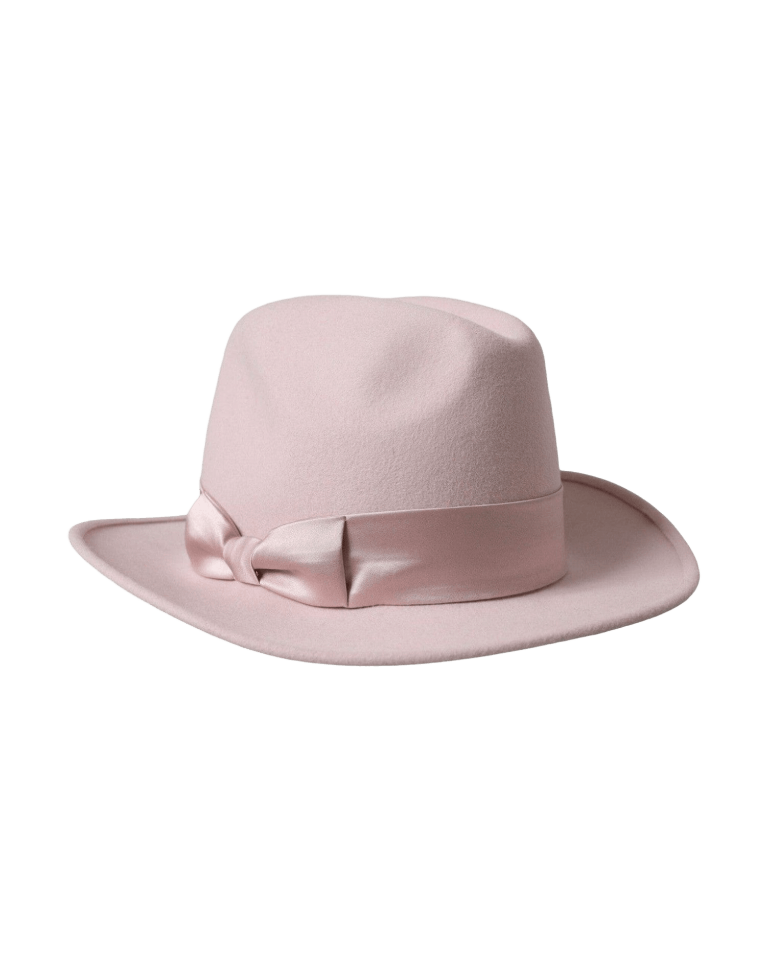Dolce & Gabbana Rabbit Fedora Tril Women Pink Hat Glam Steals