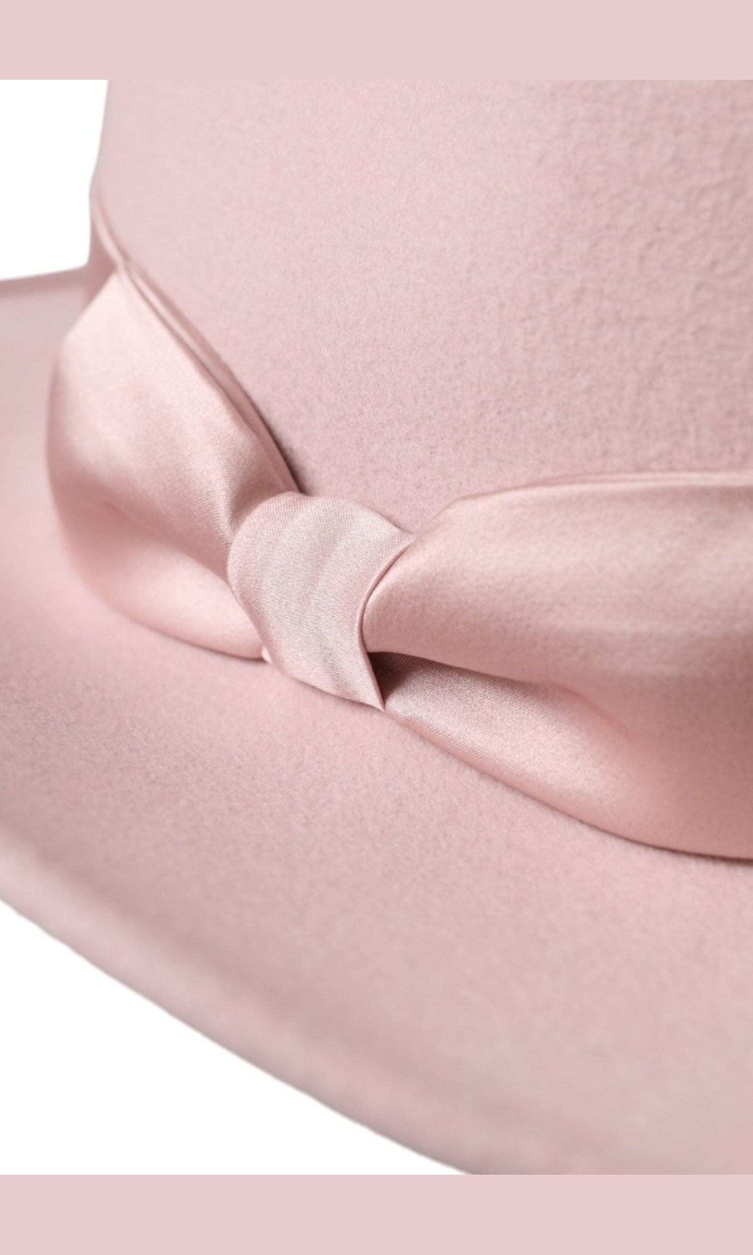 Dolce & Gabbana Rabbit Fedora Tril Women Pink Hat Glam Steals