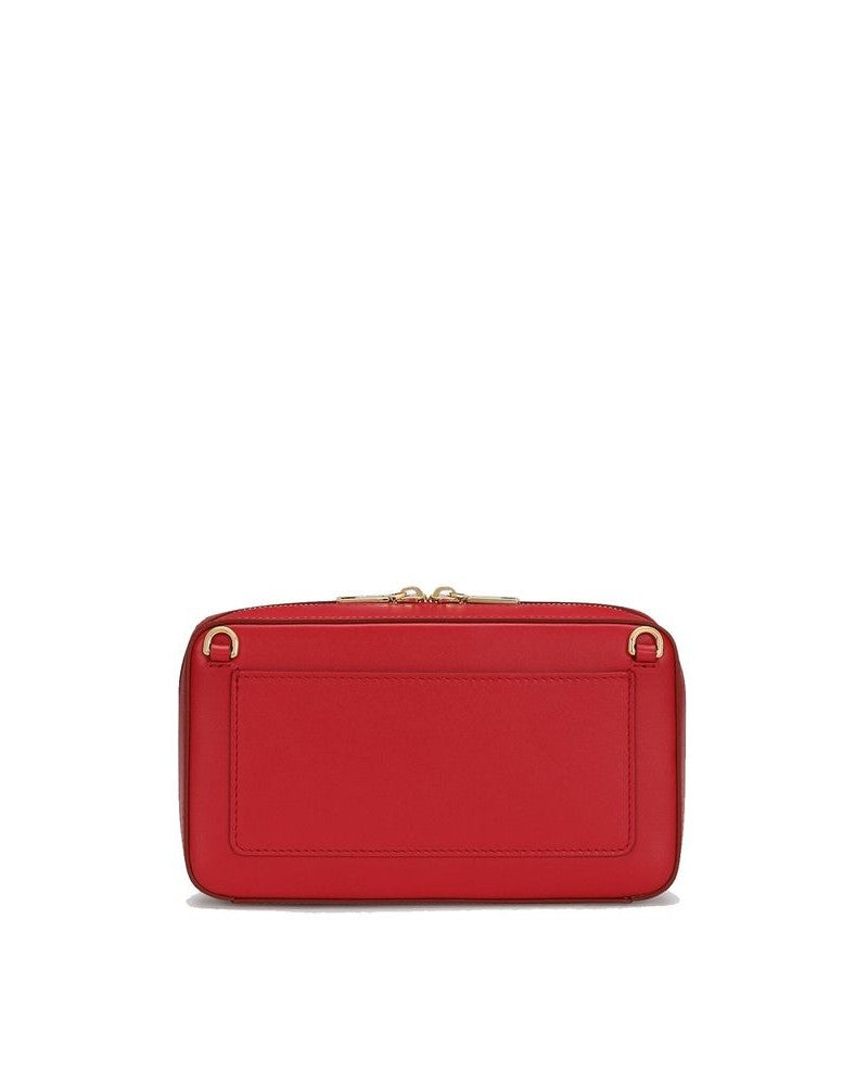 Dolce & Gabbana Red Calfskin Crossbody Bag Glam Steals