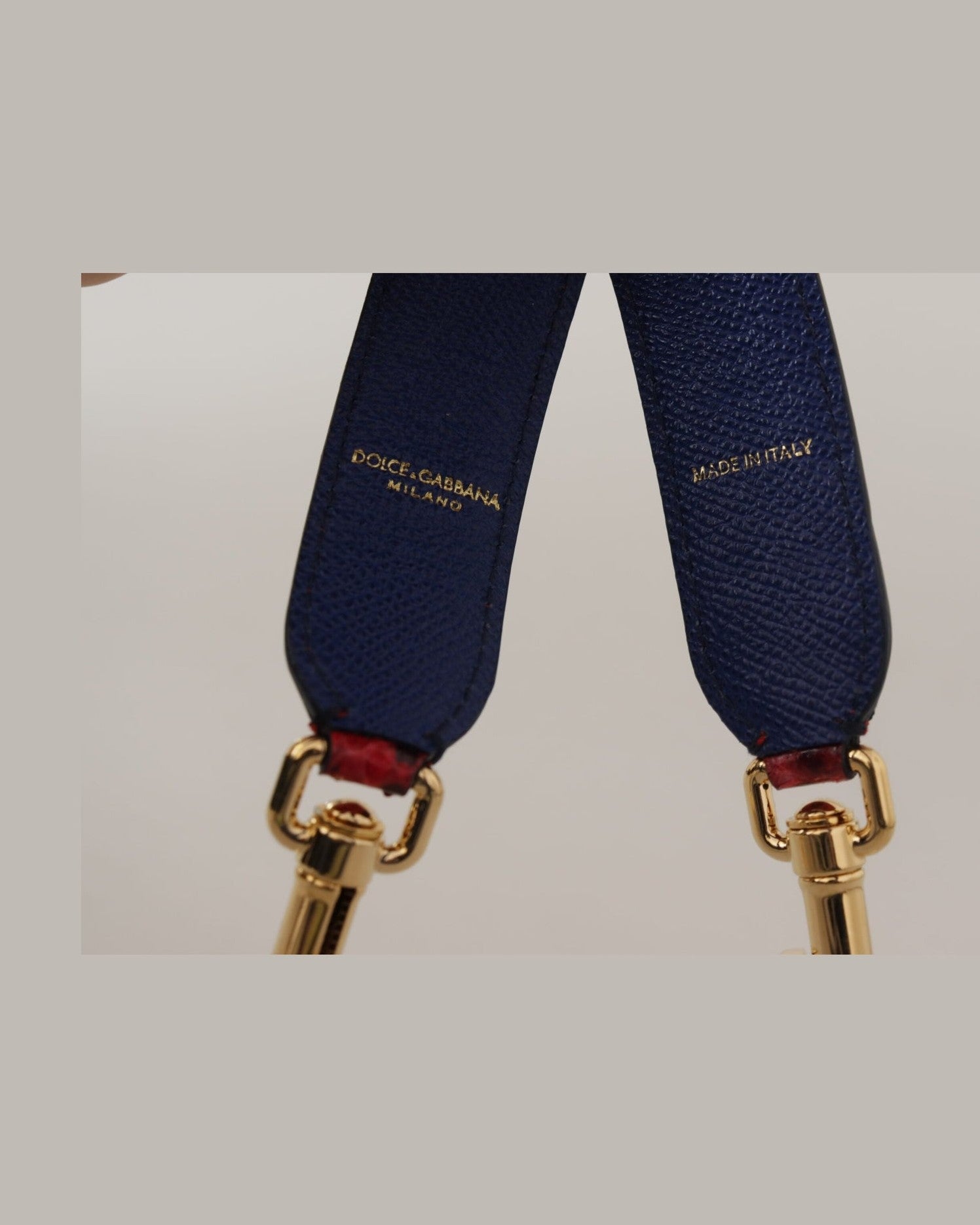 Dolce & Gabbana Red Leather Chic Python Shoulder Strap Glam Steals