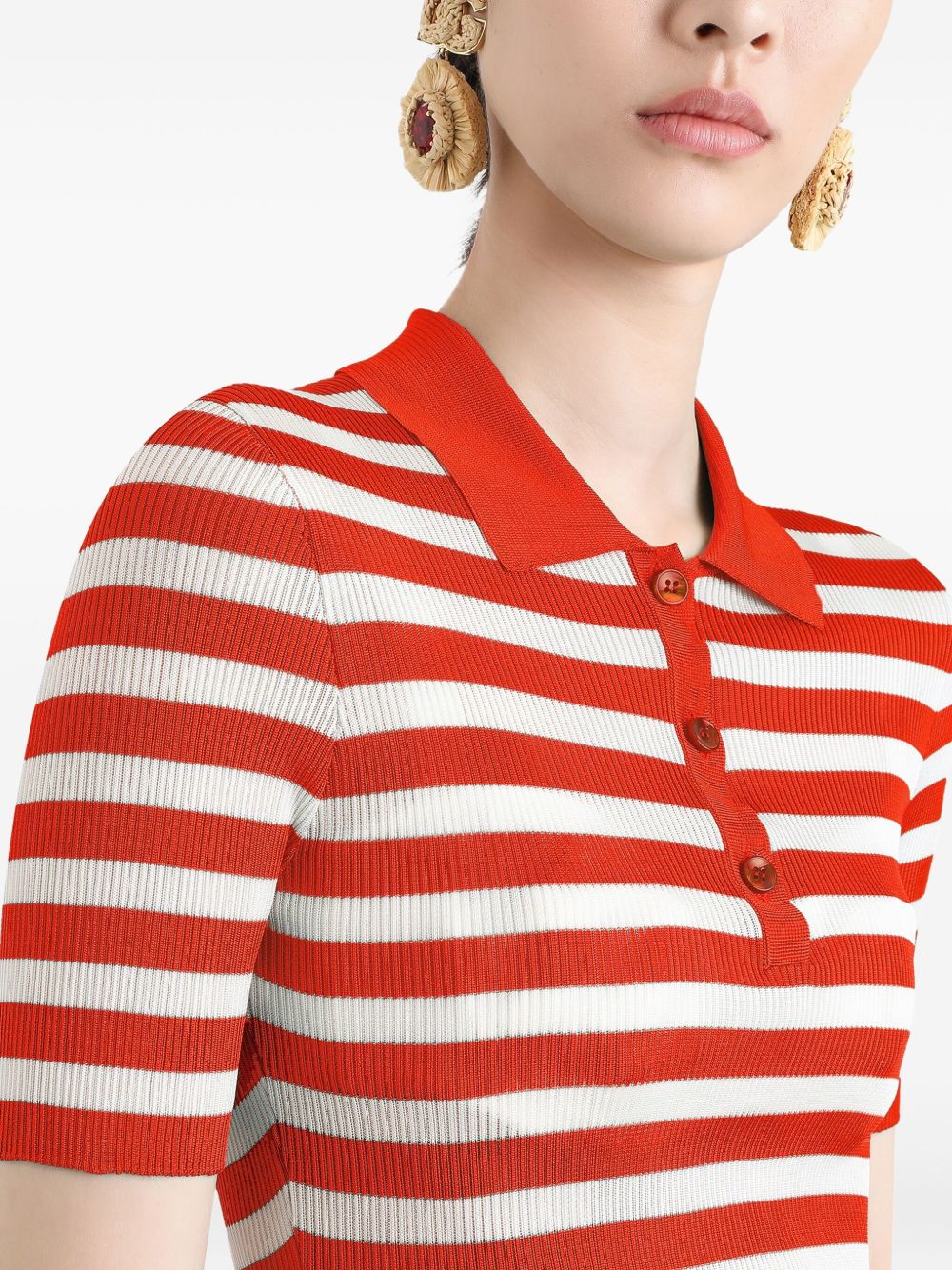 Dolce & Gabbana Red T-Shirt And Polo Glam Steals