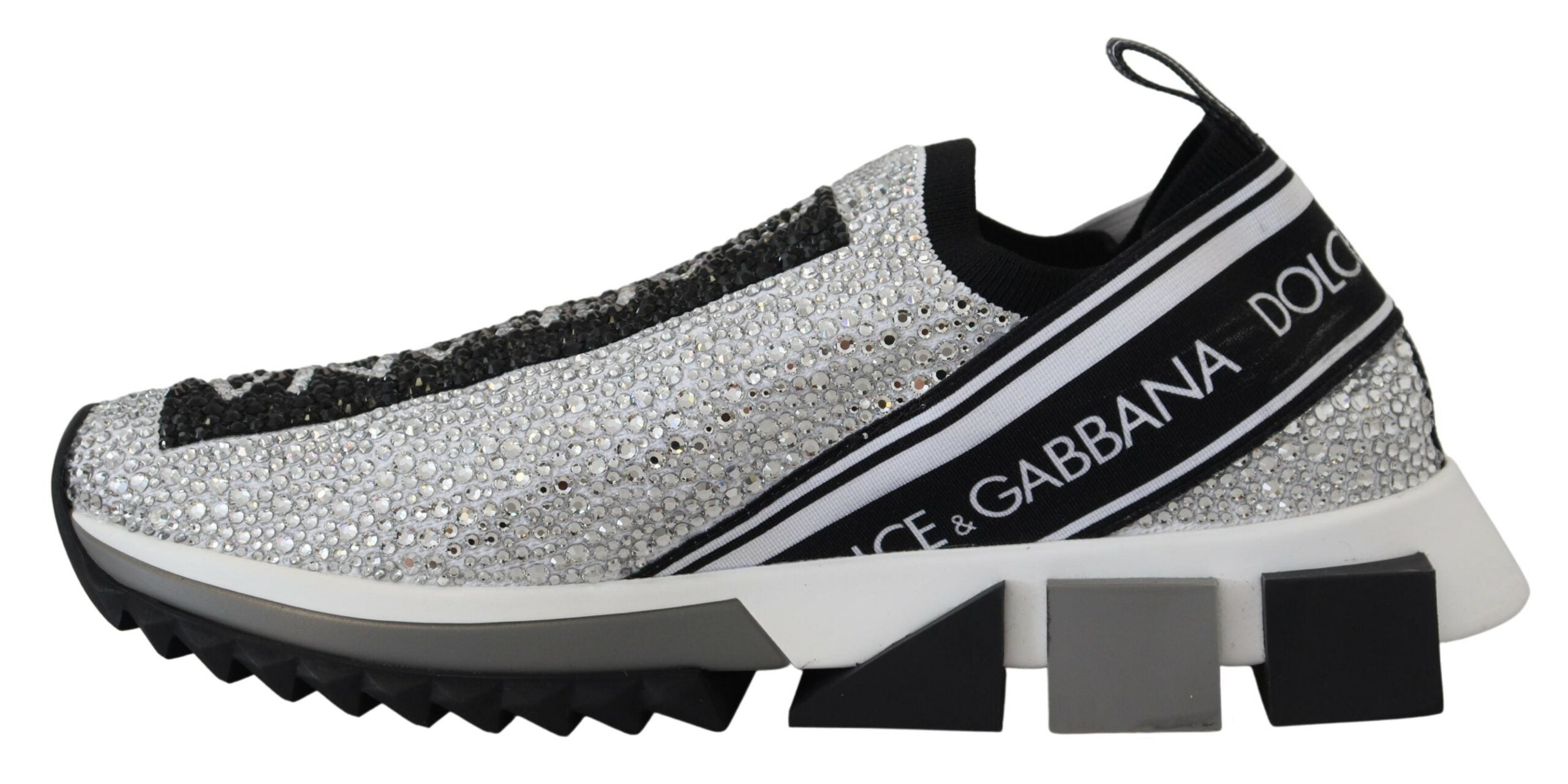 Dolce & Gabbana Rhinestones Sorrento Sneakers Shoes Glam Steals