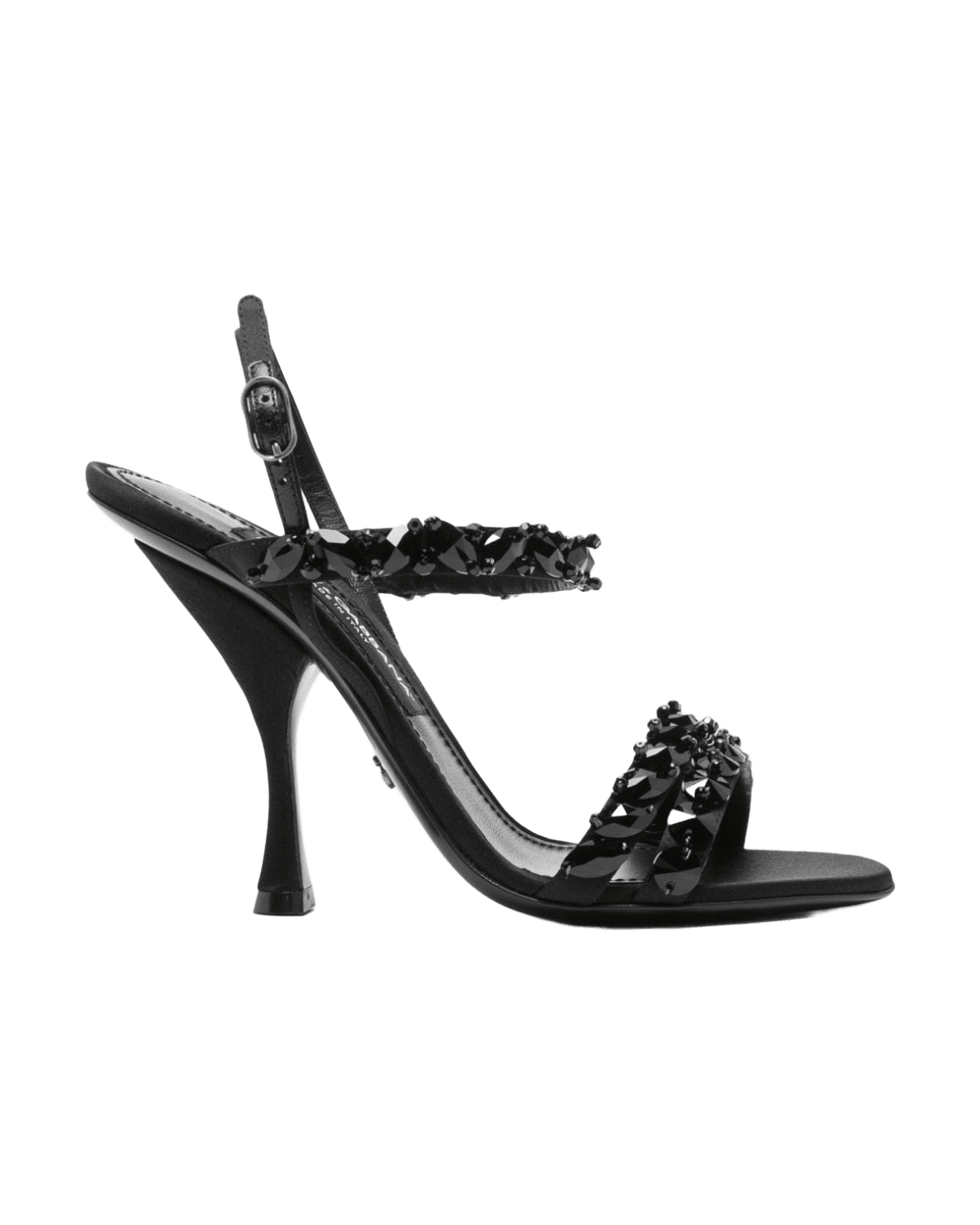 Dolce & Gabbana Sandals Black Glam Steals