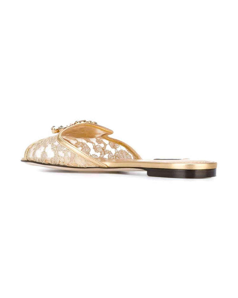 Dolce & Gabbana Sandals Golden Sandals