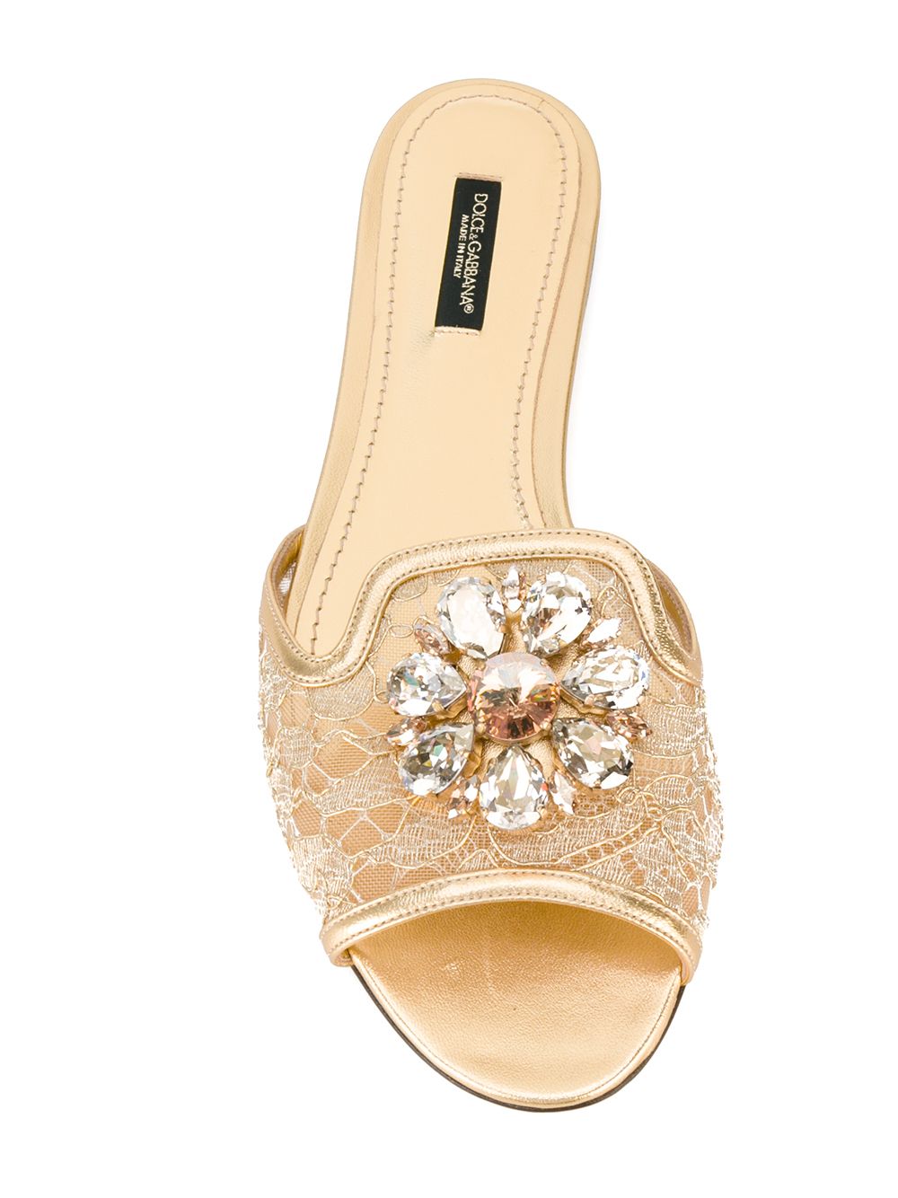Dolce & Gabbana Sandals Golden Glam Steals